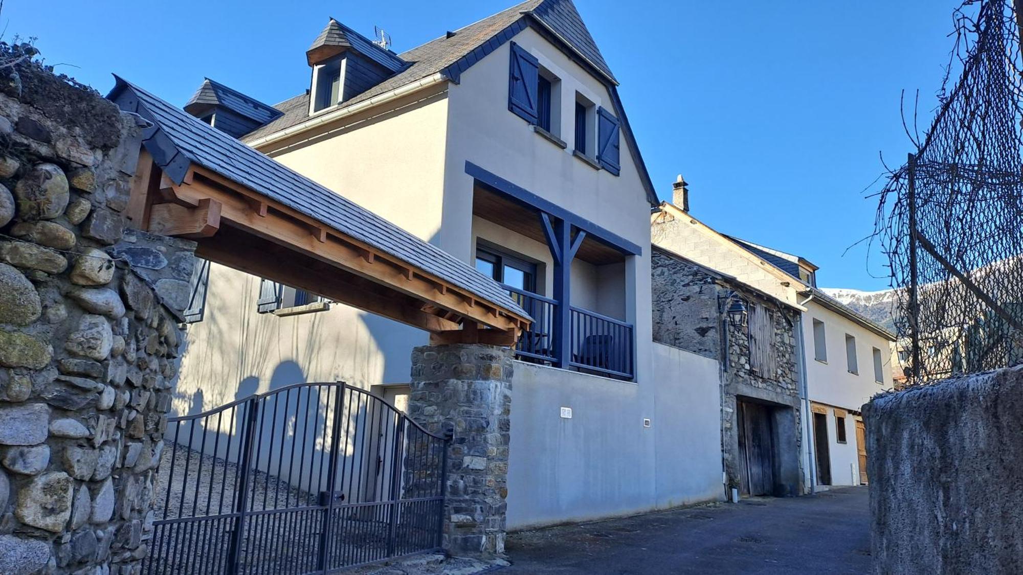 Villa Le Balcon Face A L'Aspin Arreau Exterior foto